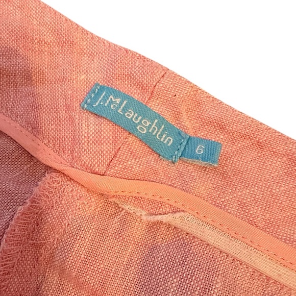 J.McLaughlin Linen Straight Leg Pants – Size 6 29” Inseam excellent condition - Picture 2 of 6